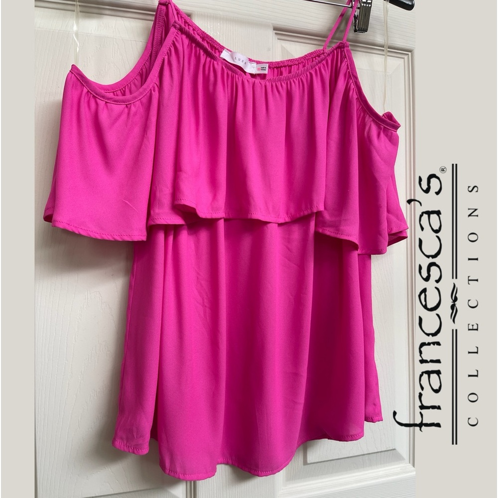 Lush Francesca’s Collection Pink Top NWT XS